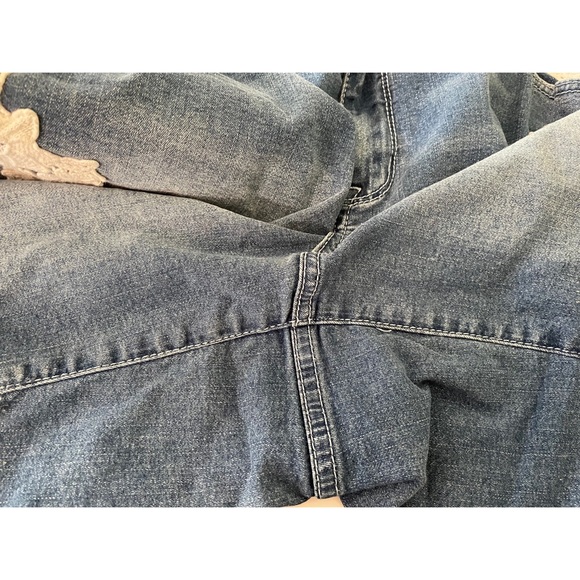 Lane Bryant size 20 denim shorts with lace - Picture 4 of 4